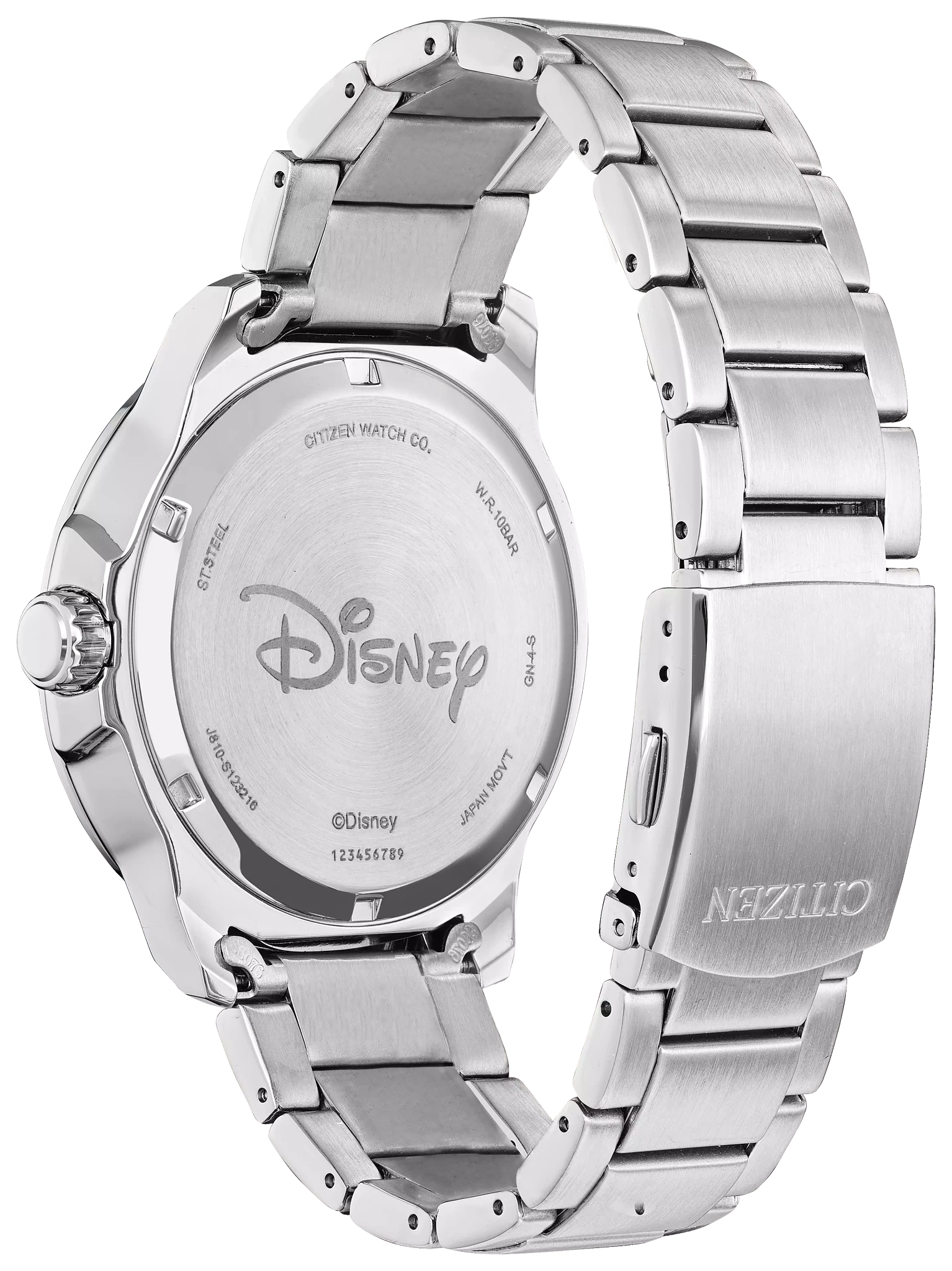 〓Miki〓 Mickey Water Sport Blue Dial Stainless Steel Bracelet AW1529-81W